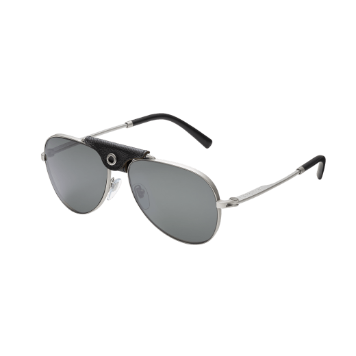 Bvlgari Bvlgari Aluminium Sonnenbrille in Pilotenform 904255 image 1