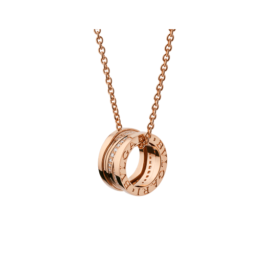 Rose gold  Necklace with  ct Diamonds | Bulgari Official Store