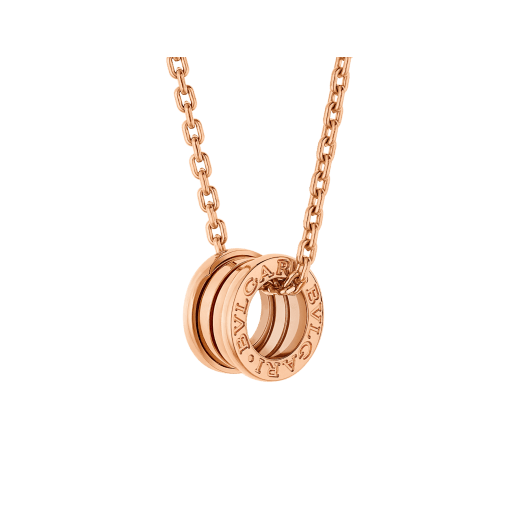 Collana con pendente B.zero1 in oro rosa 18 kt. 358348 image 1