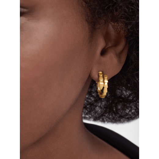 Serpenti Viper 18 kt yellow gold earrings 361291 image 1