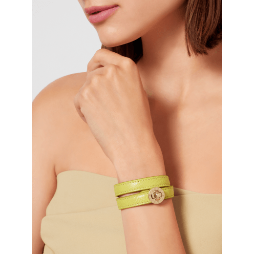 Bulgari best sale leather bracelet