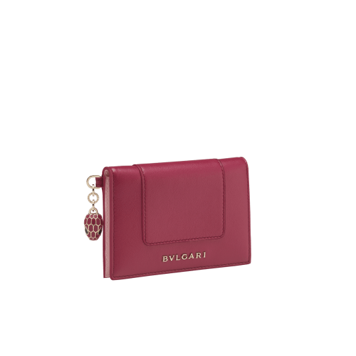 Serpenti leather handbag Bvlgari Red in Leather - 34319439