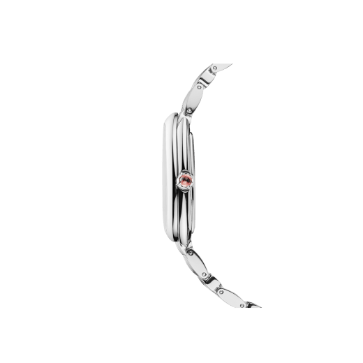 Montre Serpenti Seduttori avec boîtier et bracelet en acier inoxydable, cadran en opaline blanc argenté 103141 image 3