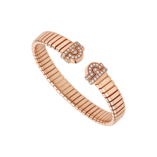 Bvlgari Tubogas Bracelet Rose gold Bracelets Bulgari Official Store