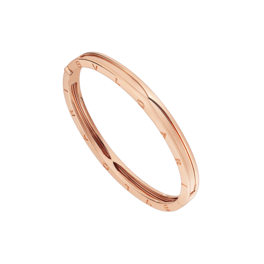 B.zero1 bangle bracelet in 18 kt rose gold. BR857371 image 1