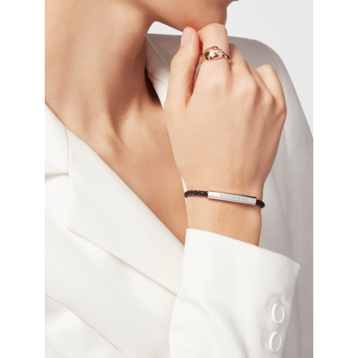 Bvlgari leather bracelet sales