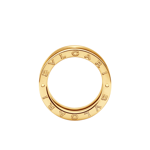 Anello B.zero1 a tre fasce in oro giallo 18 kt. B-zero1-3-bands-AN191023 image 2