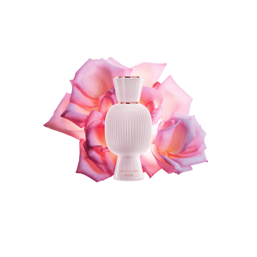 The voluptuous Magnifying Rose maximises the florality of your Eau de Parfum. #MagnifyForMore Love 41282 image 1