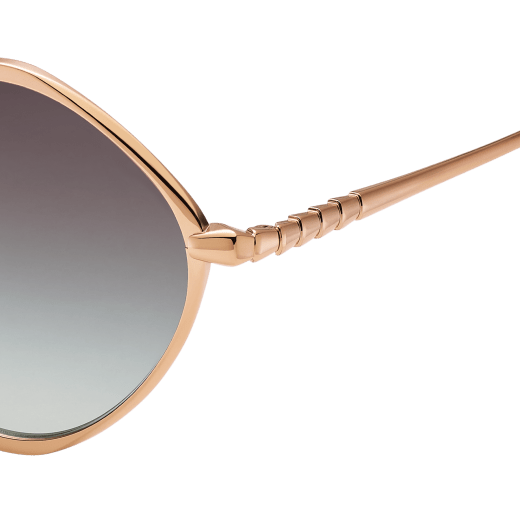 Serpenti "Viper" angular gold-plated finish sunglasses 0BV6186K image 3