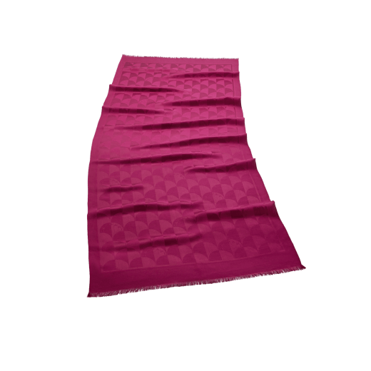 Maxi Calla stole in fine white silk wool. Made of 60% silk and 40% wool. MAXICALLA-ST image 1