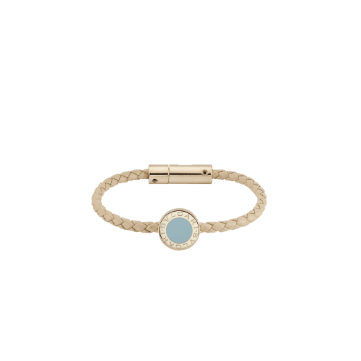 Bvlgari sale leather bracelet