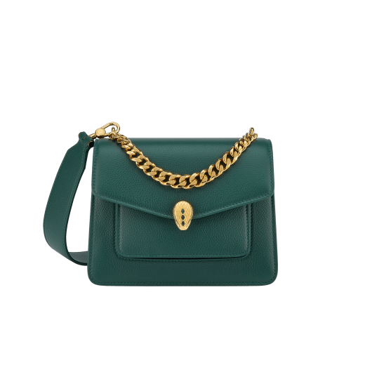 In love with the Bulgari Serpenti Forever! Impeccable attention to detail  is in every stitch. Chain strap is such a unique design. So happy to add  this to my collection! : r/handbags