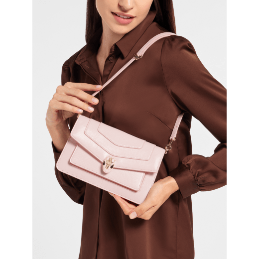 Bvlgari serpenti forever leather shoulder bag online