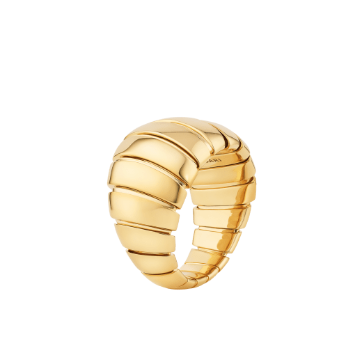 Bvlgari Tubogas 18 kt yellow gold ring AN860375 image 1
