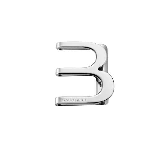 B Bar tie clip in light gold-finished metal. B-BAR image 1