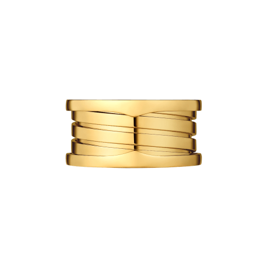 B.zero1 four-band ring in 18 kt yellow gold. B-zero1-4-bands-AN191025 image 3