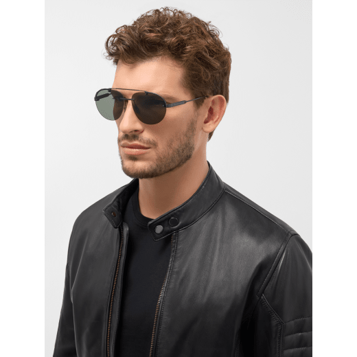 Octo Finissimo aviator titanium sunglasses 904352 image 2