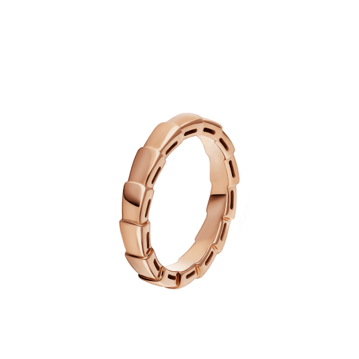 Serpenti Viper wedding band in 18 kt rose gold. AN856868 image 1