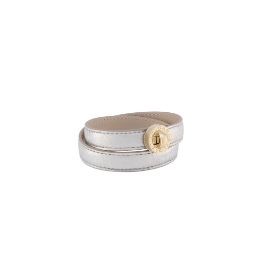 Bulgari bracelets leather sales