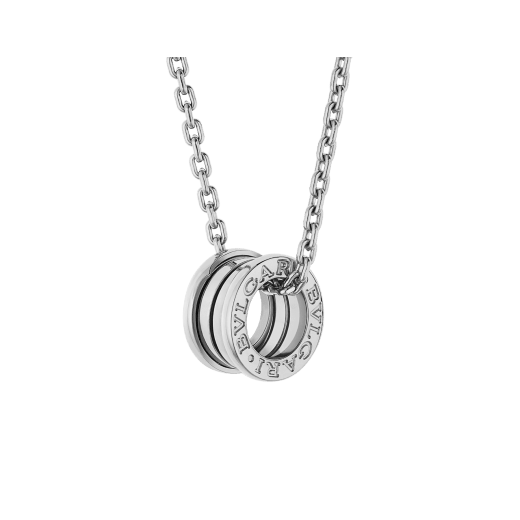 B.zero1 pendant necklace in 18 kt white gold 358347 image 1