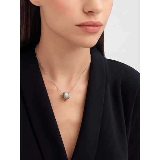 White gold B.zero1 Necklace with 0.87 ct Diamonds | Bulgari