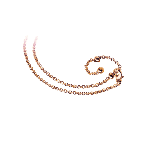 Catene 18 kt rose gold necklace, adaptable in three lenghts 356114 image 1