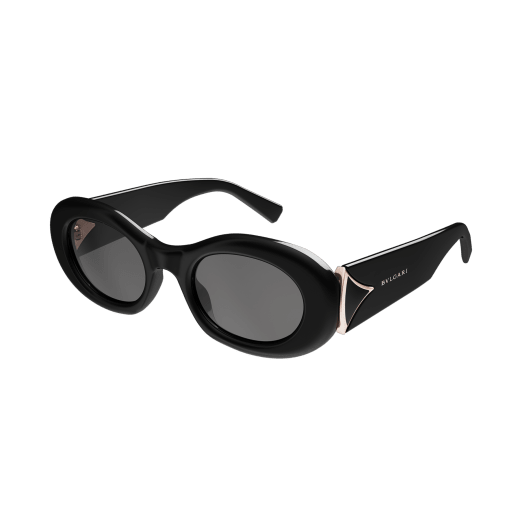 Divas' Dream oval metal sunglasses with jewellery-inspired enamelled decor 904393 image 1
