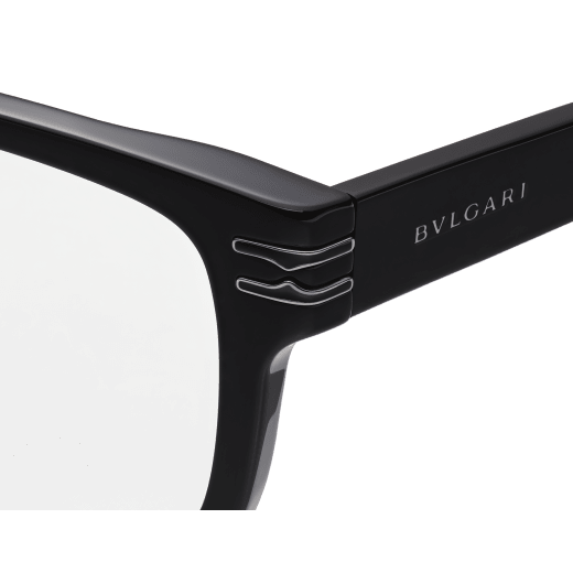 B.zero1 geometric acetate glasses with iconic decor and blue light filter lenses 904306 image 3