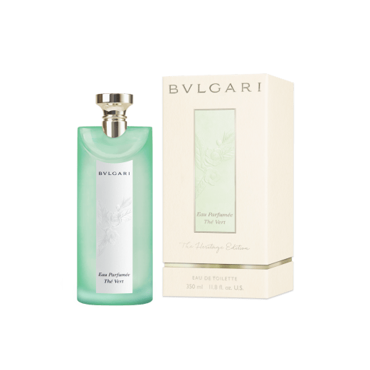 An exceptional Limited Edition of Eau Parfumée Thé Vert Eau de Toilette proudly celebrating the revival of the very first Bvlgari fragrance in its original 350 ml format. 42688 image 2