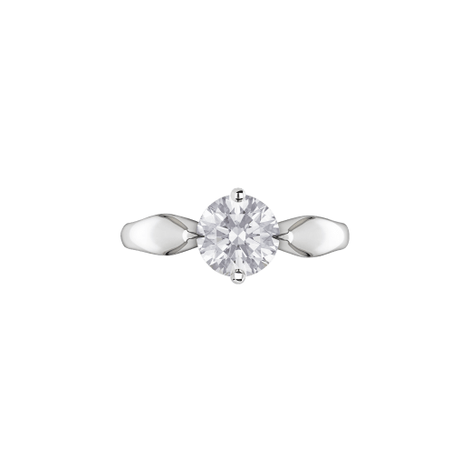 デディカータ・ア・ヴェネチア：ラウンドブリリアントカット・ダイヤモンドを配したプラチナ製「トルチェッロ」リング。 343723 image 4