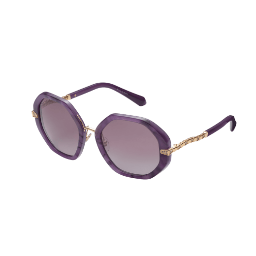 Violet Bvlgari Bvlgari sunglasses women 6085-B 2021/7E Purple 