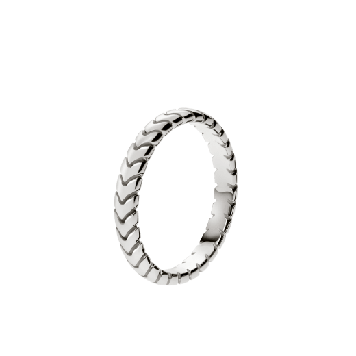 Spiga Ehering in Platin. (Breite 3 mm) AN856816 image 1