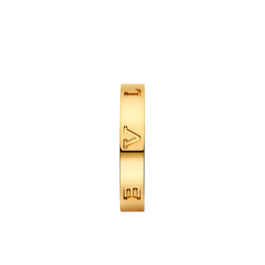 خاتم «بولغري بولغري» من الذهب الأصفر عيار 18 قيراطاً AN859975 image 2