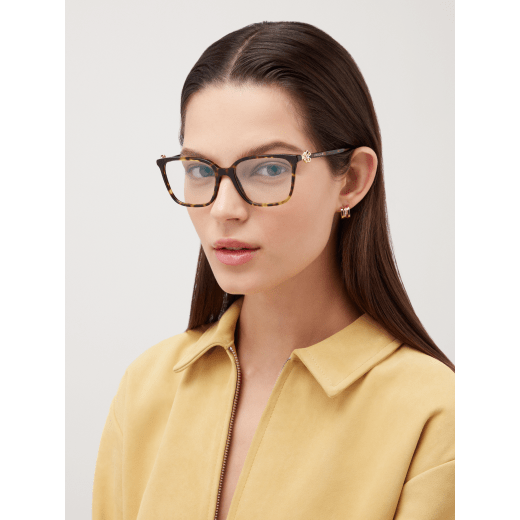 Fiorever rectangular acetate glasses with blue light filter lenses 904183 image 1