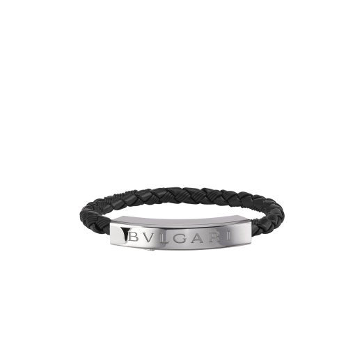 Bulgari SERPENTI Bracelet in Steel with Color Onyx CHEAP OUTLET