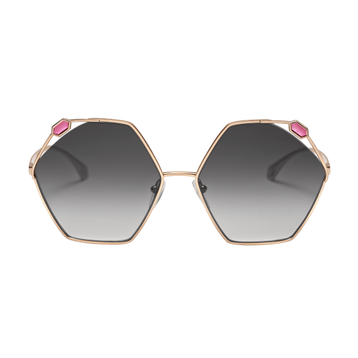 نظارات شمسية سيربنتي «ترو كولورز» معدنية سداسية الشكل 904067 image 2
