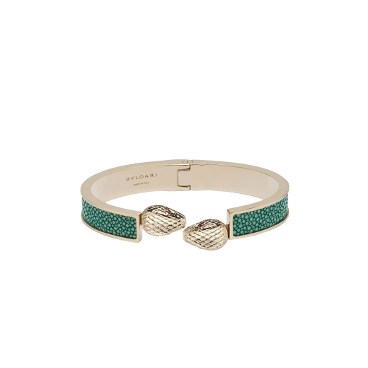 BULGARI Metallic Karung Serpenti Forever Bracelet 656493 | FASHIONPHILE