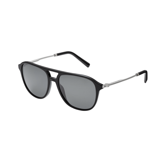 نظارات شمسية بشكل نظارات الطيار «بولغري بولغري ألومنيوم» 904251 image 1