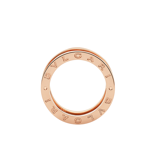 B.zero1 Design Legend three-band ring in 18 kt rose gold. B-zero1-3-bands-AN858029 image 2