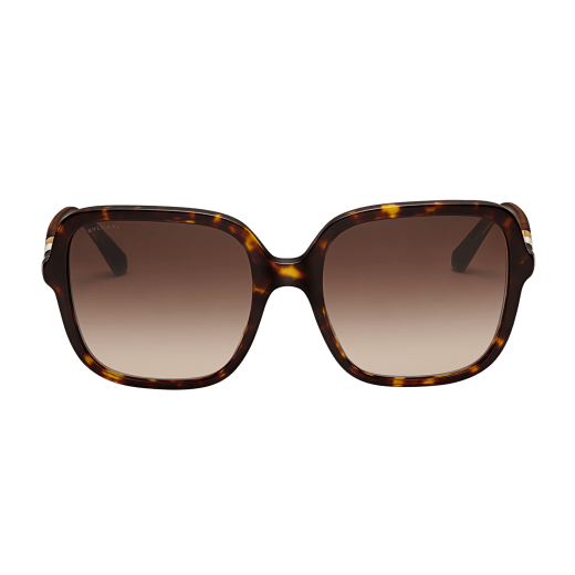 Serpenti “Back-to-scale” acetate square sunglasses. 904036 image 2