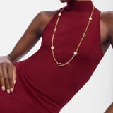 Bvlgari Bvlgari 長項鍊，18K 黃金材質，鑲飾珍珠母貝和縞瑪瑙元素。 361965 image 1