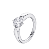 Dedicata a Venezia: Torcello platinum ring with a round brilliant cut diamond 343721 image 1