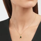 BVLGARI BVLGARI necklace with 18 kt yellow gold chain and 18 kt yellow gold pendant set with onyx 350554 image 4