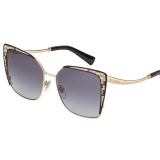 Солнцезащитные очки Serpenti «Colorhapsody» в квадратной металлической оправе 904164 image 1