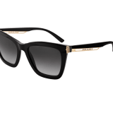 B.zero1 "Downtown" rectangular, acetate sunglasses. 904074 image 1