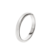 خاتم زواج فيدي من البلاتين AN214702 image 1