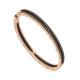 B.zero1 Armband aus 18 Karat Roségold mit matt schwarzer Keramik BR859063 image 1