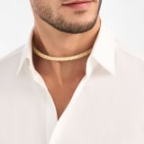 Bvlgari Tubogas 18 kt yellow, white and rose gold necklace CL860075 image 2