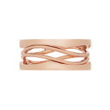 Anello B.zero1 Design Legend a tre fasce in oro rosa 18 kt. B-zero1-3-bands-AN858029 image 3