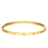 B.zero1 Essential 18 kt yellow gold bangle bracelet BR859976 image 2